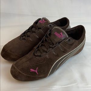 🔥2/20🔥Puma Sport Lifestyle Canvas Runner Pink S6